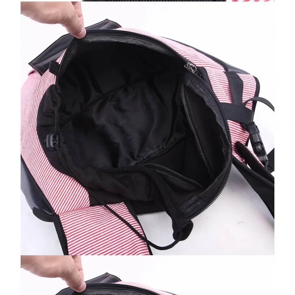 Pet carrier bag strap has a cell phone holder. The strap is padded like new.